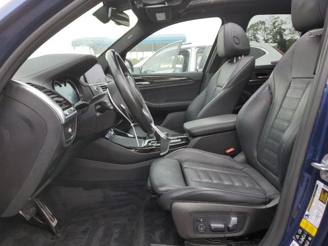 5UXTS3C57K0Z03201 - 2019 BMW X3 XDRIVEM40I BLUE photo 7
