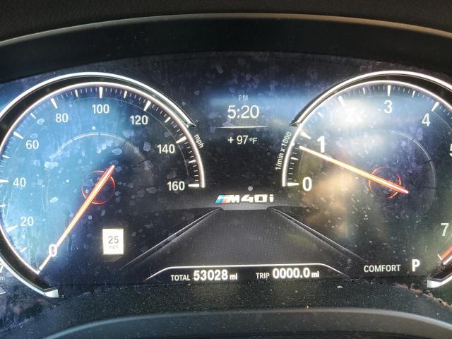 5UXTS3C57K0Z03201 - 2019 BMW X3 XDRIVEM40I BLUE photo 9