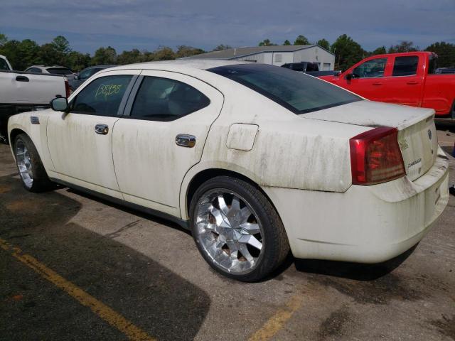 2B3KA43R47H796847 - 2007 DODGE CHARGER SE WHITE photo 2