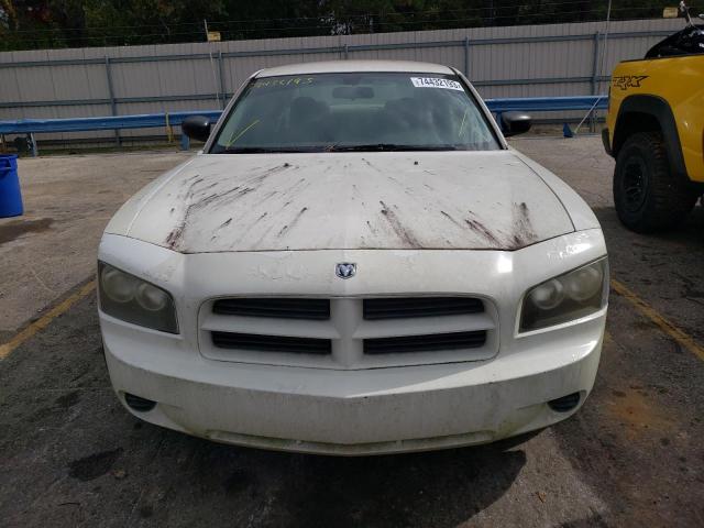 2B3KA43R47H796847 - 2007 DODGE CHARGER SE WHITE photo 5