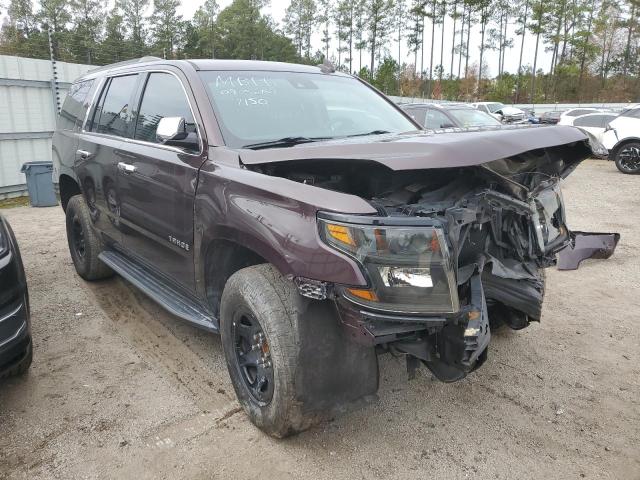 1GNSCBKC8LR207150 - 2020 CHEVROLET TAHOE C1500 LT MAROON photo 4