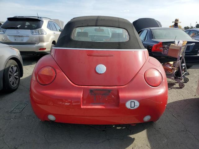 3VWBM31Y45M357962 - 2005 VOLKSWAGEN NEW BEETLE GL 红色 照片 6