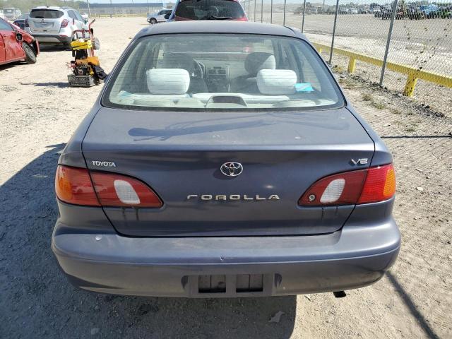 1NXBR12E4XZ183804 - 1999 TOYOTA COROLLA VE GRAY photo 6