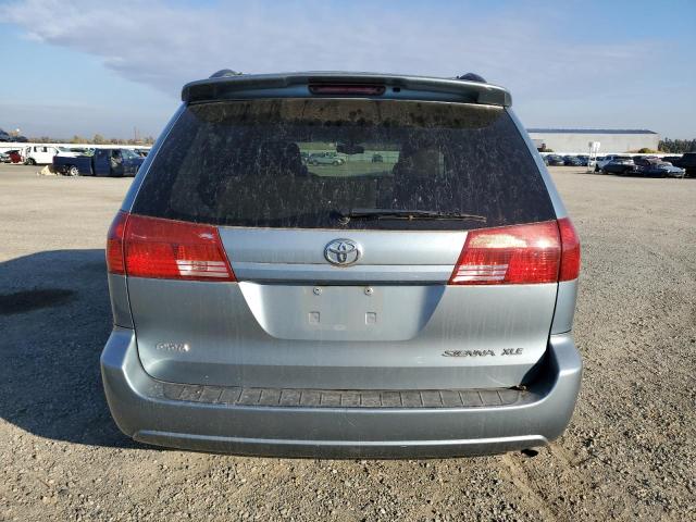 5TDZA22C95S315083 - 2005 TOYOTA SIENNA XLE BLUE photo 6