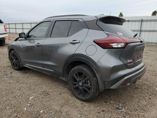 3N1CP5DV7ML516525 - 2021 NISSAN KICKS SR GRAY photo 2