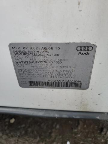 WA1WKAFP8BA001046 - 2011 AUDI Q5 PRESTIGE 白色 照片 13