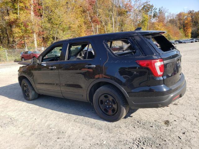 1FM5K8AR4JGA73016 - 2018 FORD EXPLORER POLICE INTERCEPTOR BLACK photo 2