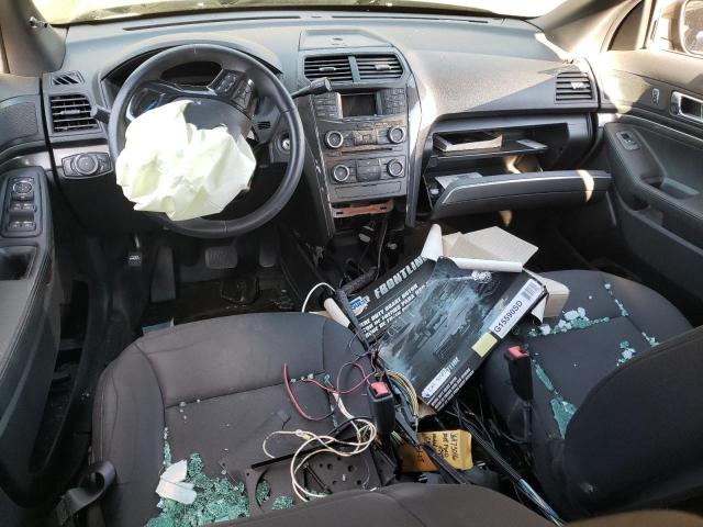 1FM5K8AR4JGA73016 - 2018 FORD EXPLORER POLICE INTERCEPTOR BLACK photo 8