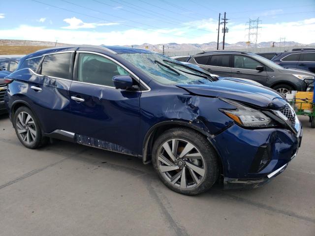 5N1AZ2CS6LN175472 - 2020 NISSAN MURANO SL BLUE photo 4