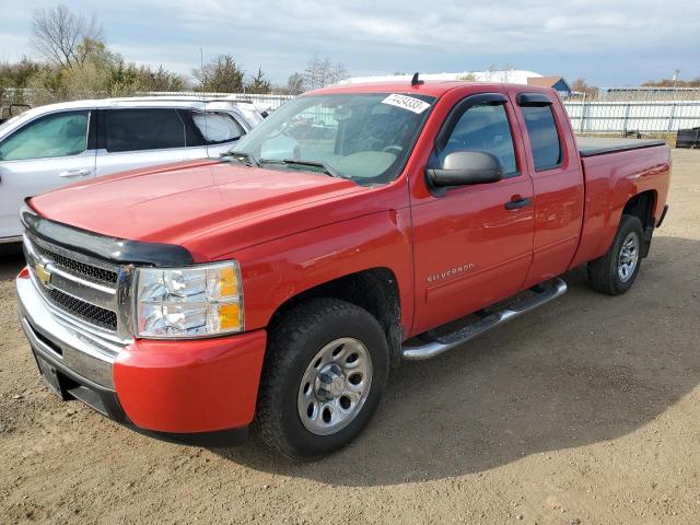 1GCRCREA0BZ315173 - 2011 CHEVROLET SILVERADO C1500  LS RED photo 1