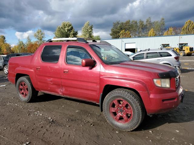 2HJYK16446H547236 - 2006 HONDA RIDGELINE RTS RED photo 4