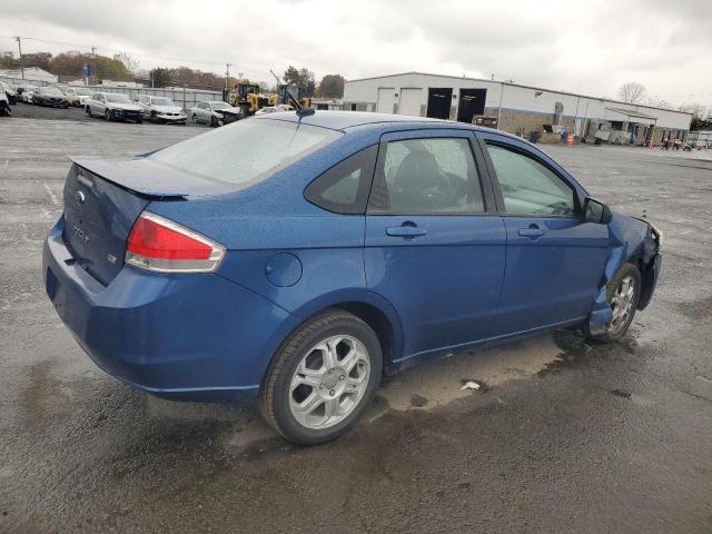 1FAHP35N08W233606 - 2008 FORD FOCUS SE BLUE photo 3