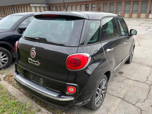 ZFBCFACH5EZ005557 - 2014 FIAT 500L LOUNGE BLACK photo 4