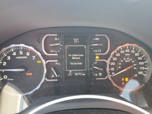 5TFRM5F17JX126471 - 2018 TOYOTA TUNDRA DOUBLE CAB SR/SR5 ORANGE photo 9