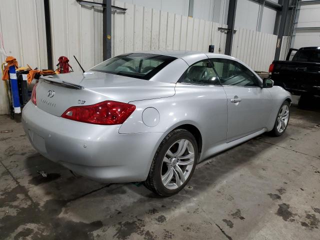 JN1CV6FE1AM354238 - 2010 INFINITI G37 BASE SILVER photo 3