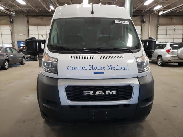 3C6LRVDG9NE121638 - 2022 RAM PROMASTER 2500 HIGH WHITE photo 5