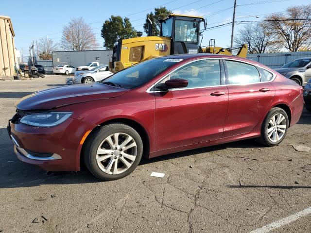 1C3CCCAB3GN141426 - 2016 CHRYSLER 200 LIMITED RED photo 1