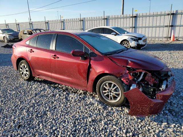 JTDEAMDE6NJ059605 - 2022 TOYOTA COROLLA LE RED photo 4