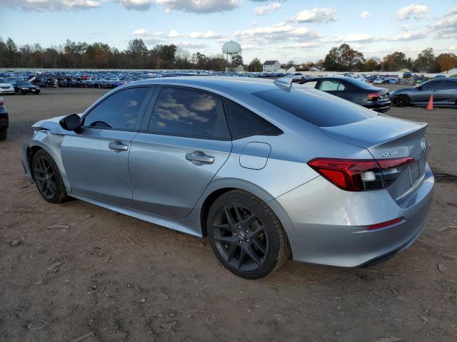 2HGFE2F54NH575359 - 2022 HONDA CIVIC SPORT SILVER photo 2