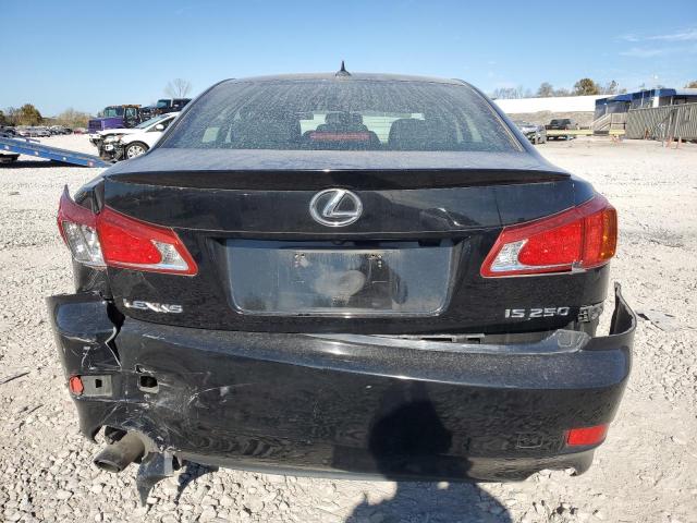 JTHBK262295090032 - 2009 LEXUS IS 250 BLACK photo 6