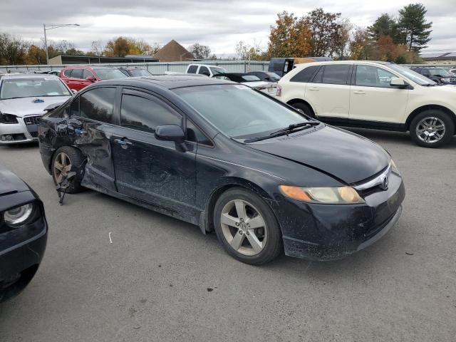 2HGFA16858H333295 - 2008 HONDA CIVIC EX BLACK photo 4