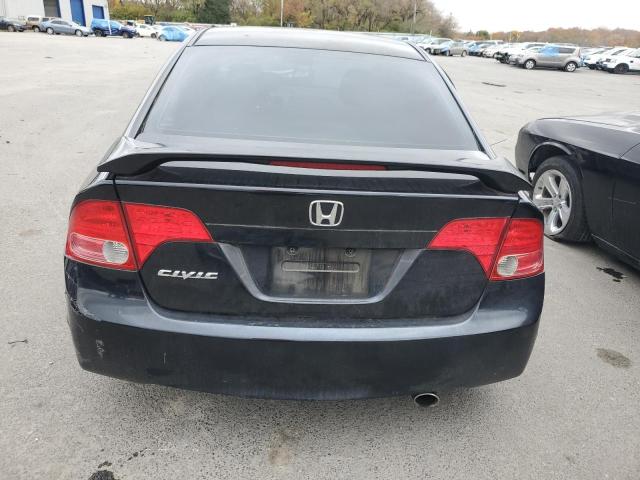 2HGFA16858H333295 - 2008 HONDA CIVIC EX BLACK photo 6