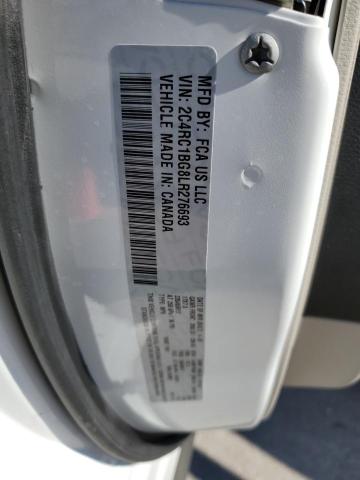 2C4RC1BG8LR276693 - 2020 CHRYSLER PACIFICA TOURING L WHITE photo 13