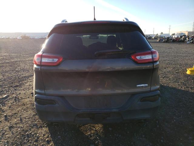 1C4PJLCS0EW185889 - 2014 JEEP CHEROKEE LATITUDE GRAY photo 6