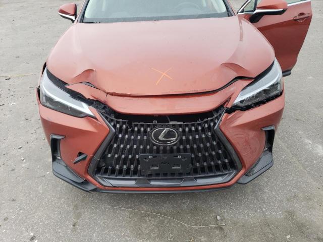 2T2AGCEZ7PC026261 - 2023 LEXUS NX 350 ORANGE photo 11