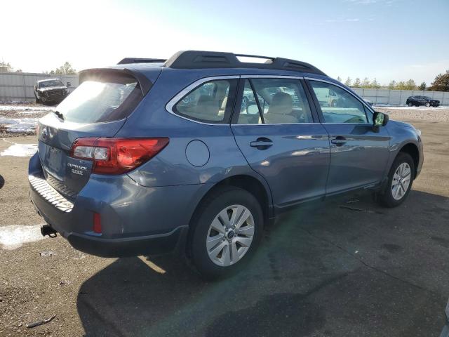 4S4BSAAC8H3216038 - 2017 SUBARU OUTBACK 2.5I BLUE photo 3