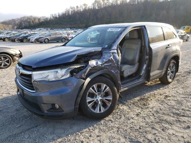 2014 TOYOTA HIGHLANDER XLE, 