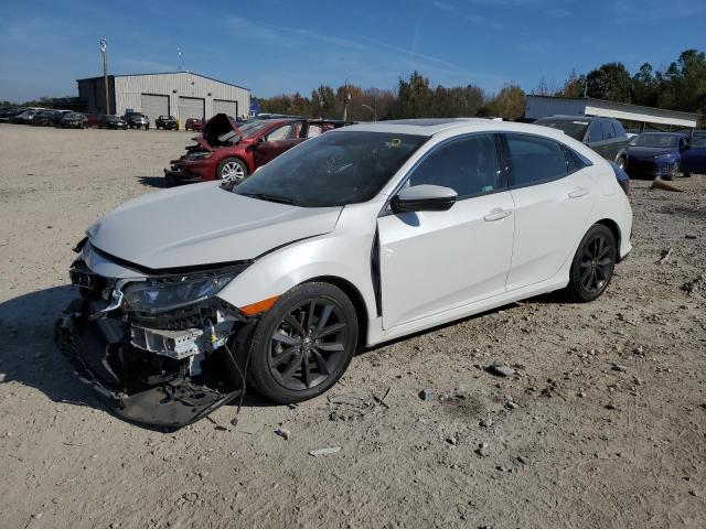 SHHFK7H89LU418522 - 2020 HONDA CIVIC EXL WHITE photo 1