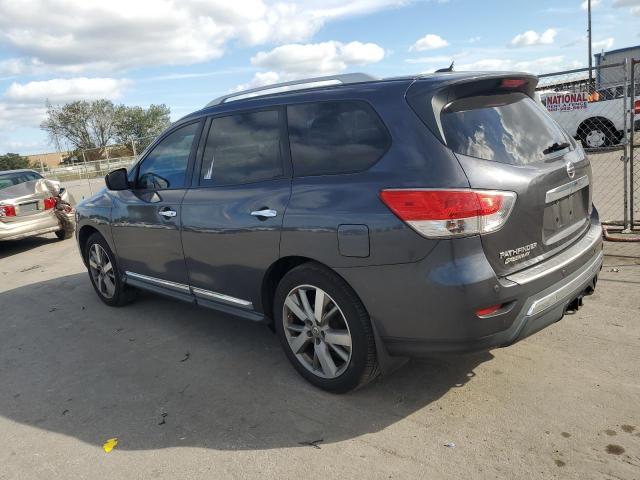 5N1AR2MN4EC644422 - 2014 NISSAN PATHFINDER S GRAY photo 2