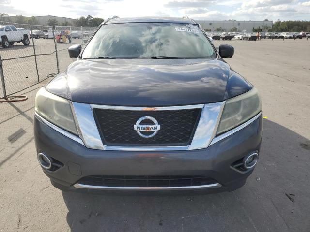 5N1AR2MN4EC644422 - 2014 NISSAN PATHFINDER S GRAY photo 5