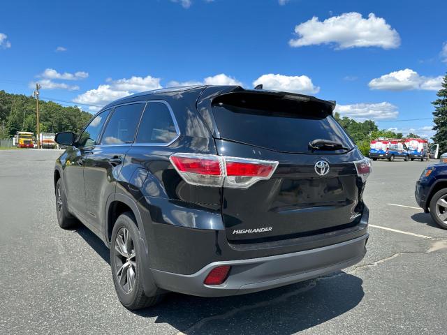 5TDJKRFH4GS252244 - 2016 TOYOTA HIGHLANDER XLE Qara foto 3