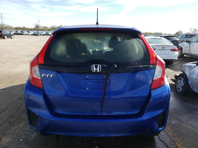 JHMGK5H53GX021284 - 2016 HONDA FIT LX BLUE photo 6