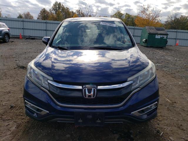 2HKRM4H51FH648591 - 2015 HONDA CR-V EX BLUE photo 5