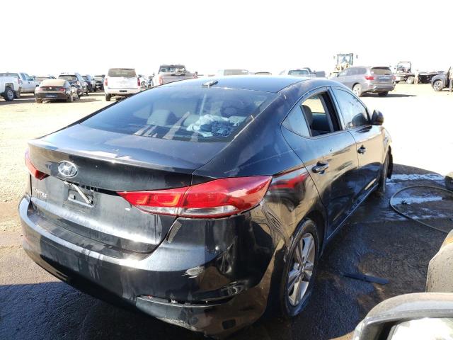 5NPD84LF7HH014834 - 2017 HYUNDAI ELANTRA SE BLACK photo 3