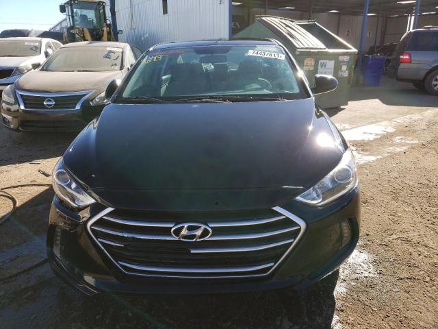 5NPD84LF7HH014834 - 2017 HYUNDAI ELANTRA SE BLACK photo 5