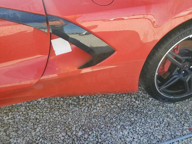1G1Y62D44L5105117 - 2020 CHEVROLET CORVETTE STINGRAY 1LT RED photo 12