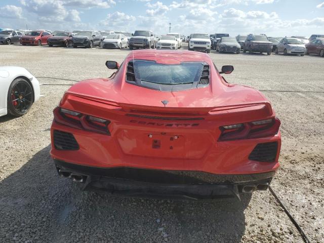 1G1Y62D44L5105117 - 2020 CHEVROLET CORVETTE STINGRAY 1LT RED photo 6