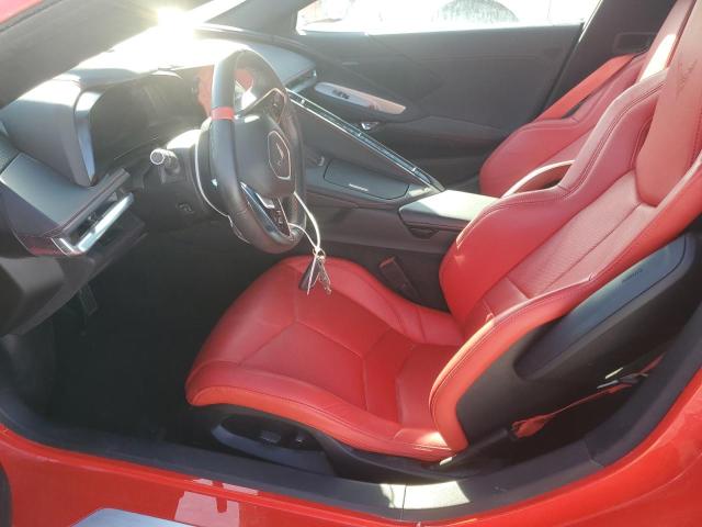 1G1Y62D44L5105117 - 2020 CHEVROLET CORVETTE STINGRAY 1LT RED photo 7