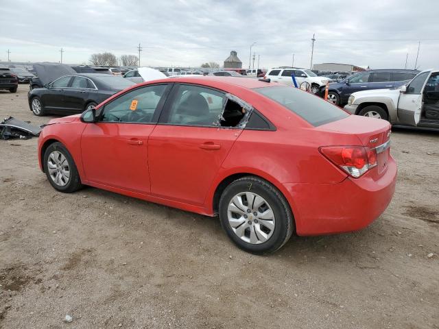 1G1PA5SH7E7179060 - 2014 CHEVROLET CRUZE LS RED photo 2