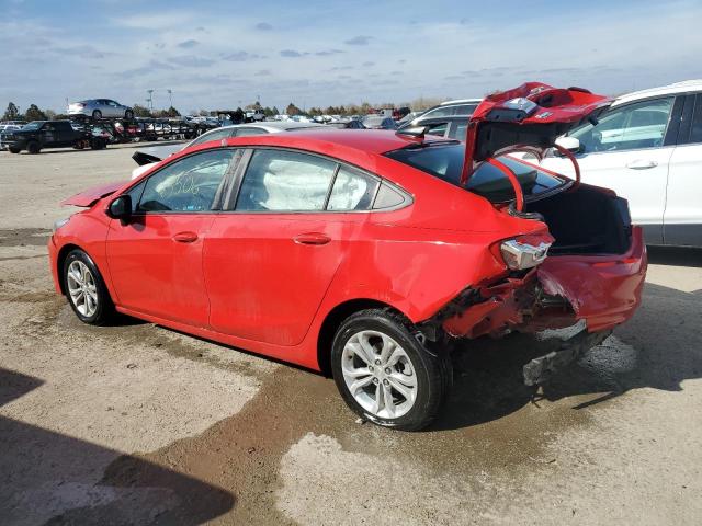 1G1BC5SM9K7140760 - 2019 CHEVROLET CRUZE LS RED photo 2