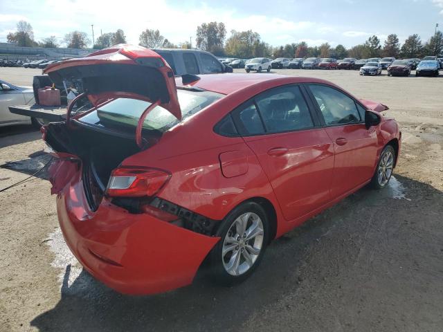 1G1BC5SM9K7140760 - 2019 CHEVROLET CRUZE LS RED photo 3