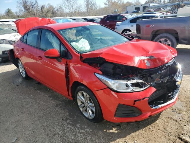 1G1BC5SM9K7140760 - 2019 CHEVROLET CRUZE LS RED photo 4