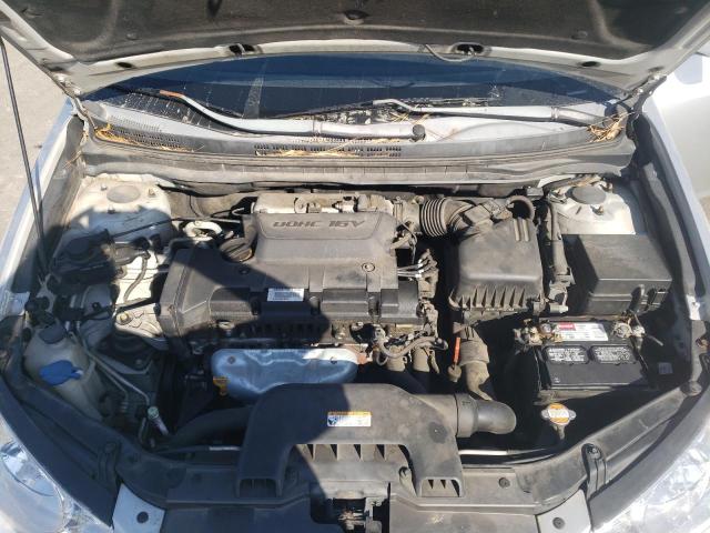 KMHDU46D68U490726 - 2008 HYUNDAI ELANTRA GLS SILVER photo 11