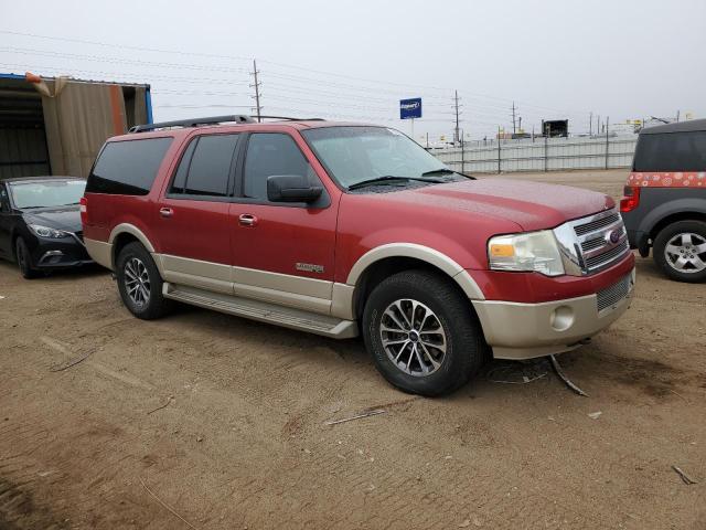 1FMFK185X8LA54227 - 2008 FORD EXPEDITION EL EDDIE BAUER RED photo 4