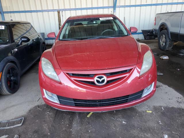 1YVHP82B395M09860 - 2009 MAZDA 6 S MAROON photo 5