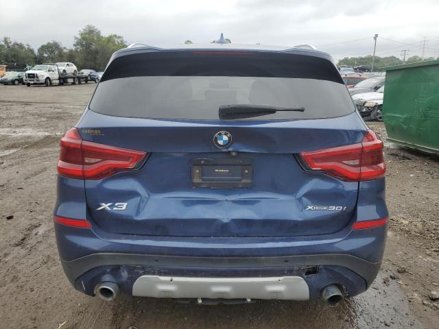 5UXTR9C50JLD73121 - 2018 BMW X3 XDRIVE30I BLUE photo 6